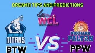 BTW vs PPW Dream11 Team Biratnagar Titans vs Pokhara Paltan, Match 4, Women Champions League T20– Cricket Prediction Tips For Today’s Match BTW vs PPW at TU International Cricket Ground, Kirtipur